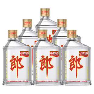 郎酒经典小郎酒45度100ml*6光瓶歪嘴郎兼香型白酒口粮酒瓶装泸州