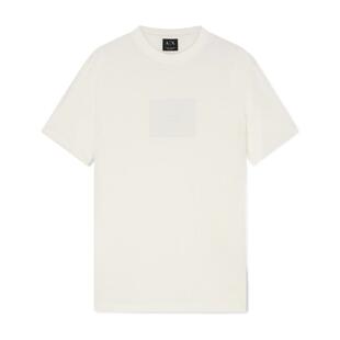 ARMANI EXCHANGE/阿玛尼26年春夏新款男士圆领短袖正肩纯棉T恤