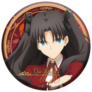 fate动漫周边正版官谷吧唧吾王黑saber远坂凛间桐樱二次元徽章
