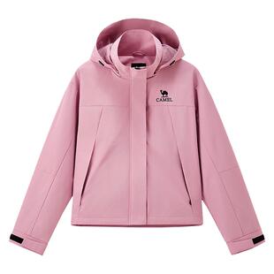 骆驼山海夹克3.0女装2025新款春秋户外防风休闲百搭工装夹克外套