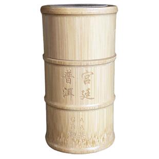 GABA普洱茶熟茶80克嘎吧茶宫廷级金芽熟散茶罐装云南普洱特产茶叶