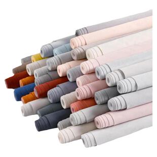 3.1高度米白壁布无缝全屋奶油色酒店卧室素色简约背景墙纯色墙布