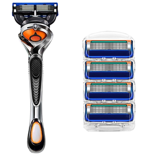 德国通用吉利五层手动剃须刀5层刀片刮胡刀男防刮伤刮脸剃胡刀