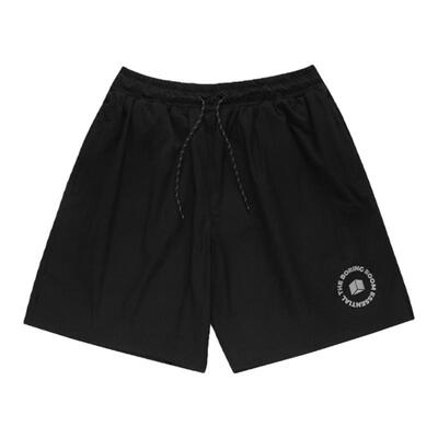 TBRE黑色高弹防泼水运动休闲短裤