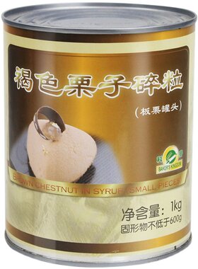 科麦甜栗子泥含量79%国产板栗馅栗子西点蛋糕装饰调味酱烘焙馅料