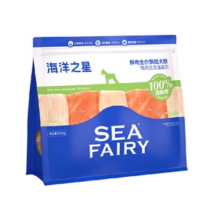 海洋之星低温烘焙鲜肉犬粮鸡肉三文鱼美毛后生元益肠胃狗粮