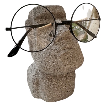 创意眼镜支架抽象小众办公室摆件