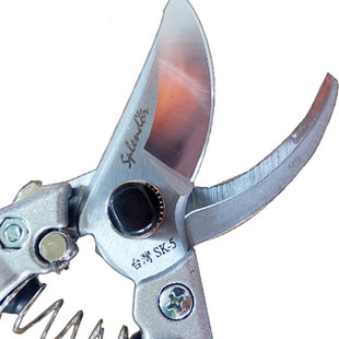 佐川吉782剪刀园艺尖嘴修枝剪 摘果叶芽剪 花枝 插花剪 原装正品