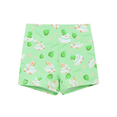 HARDSHIP运动高腰弹力女短裤