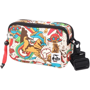 CHUMS洽洽鸟运动户外露营休闲百搭单肩包男女通勤斜挎包CH60-3461