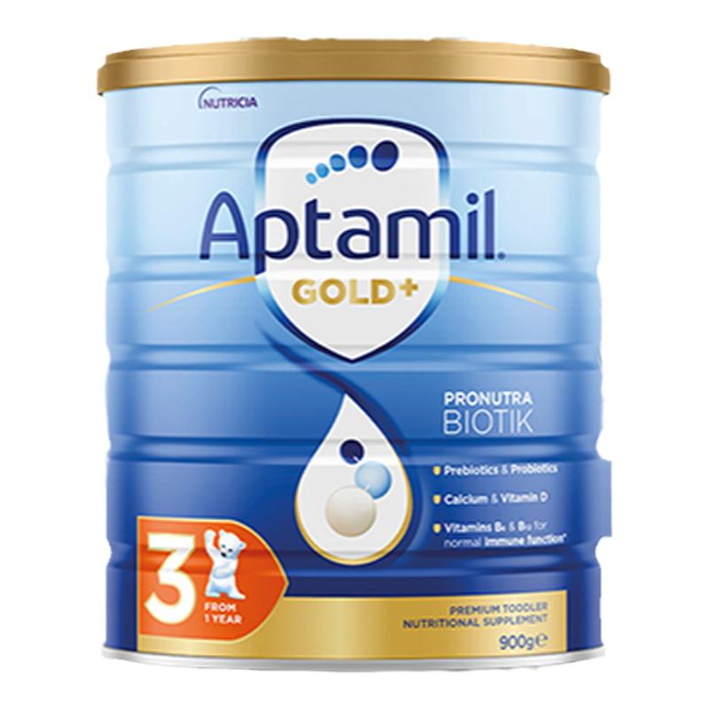 澳洲爱他美3段金装奶粉新西兰进口婴儿婴幼儿宝宝三段1岁以上900g
