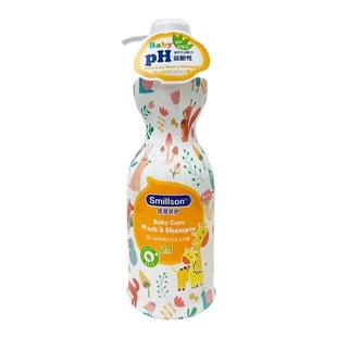 丝密生宝宝婴儿优芽优护PH5.5滋养舒润洗发水沐浴露二合一500ml