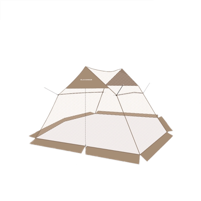 BLACKDEER黑鹿夏季天幕蚊帐5-8人