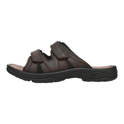 波派做旧魔术贴平底夏季拖鞋