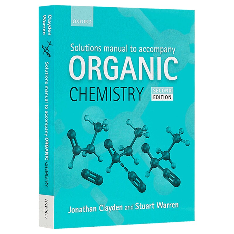 华研原版 有机化学配套解答手册 英文原版 Solutions Manual to accompany Organic Chemistry 英文版 进口英语书籍