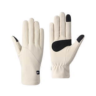 回力骑行手套男士新款冬季可触屏骑车防风加绒女生保暖防寒摩托车