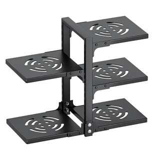 锅架子置物架厨房家用多层置物架橱柜下水槽置物架台面分层置物架