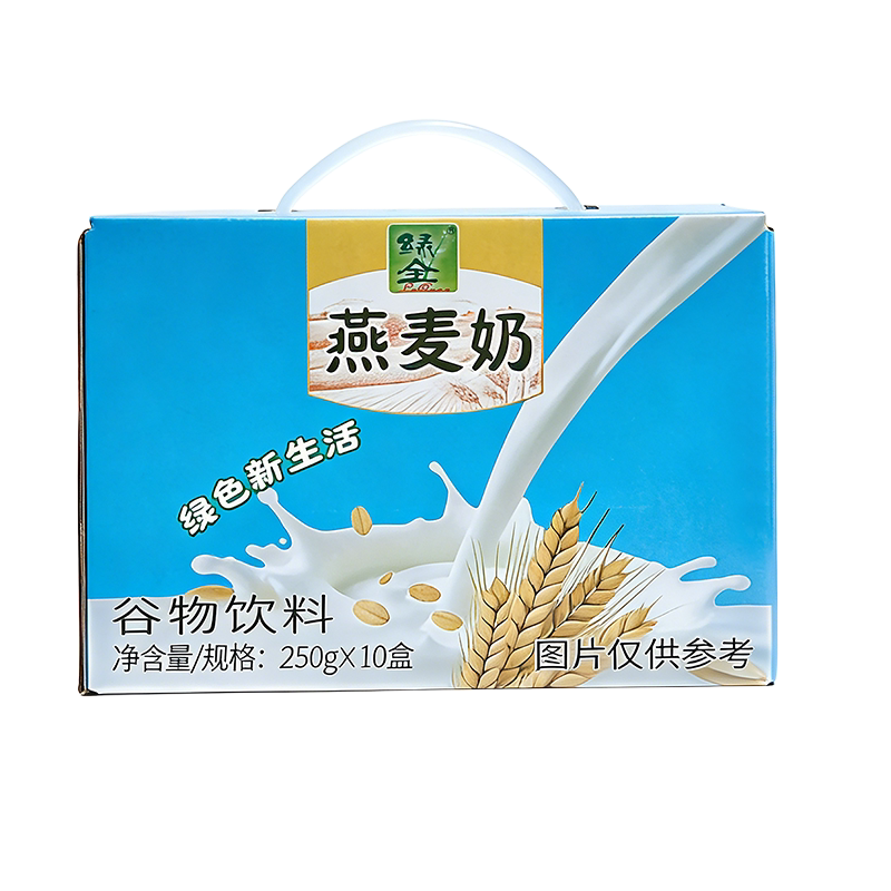 麦香浓郁燕麦奶，早餐好搭档