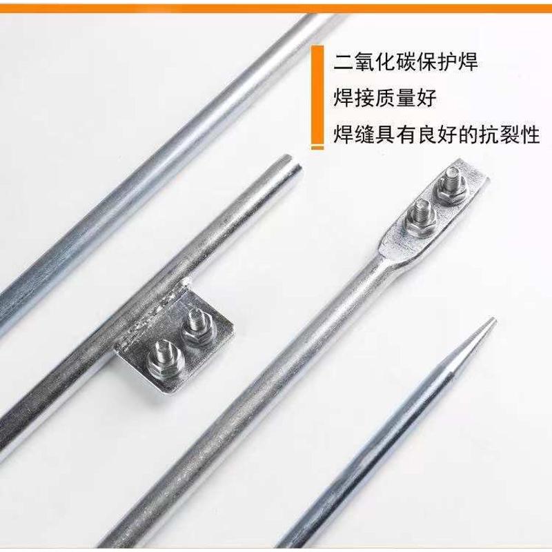 新能源电动汽车充电桩接地棒镀锌接地针接地线农村电表防雷避雷