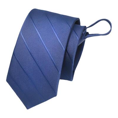 男士商务正装懒人拉链领带