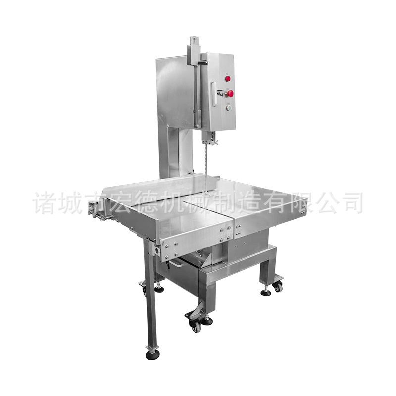 商用冷冻排骨锯骨机台式移动牛羊排肋排切骨机立式猪蹄冻肉切肉机