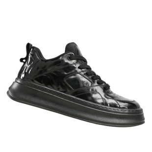 德赛【手抓纹擦色】冬季加绒保暖舒适休闲鞋复古时尚通勤运动板鞋