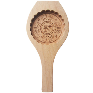 月饼模具木质清明果绿豆糕家商用模具馒头糕点心南瓜饼烘焙模具印