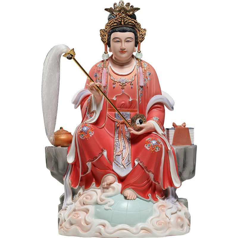 微美陶12至19寸地母元君供奉神像