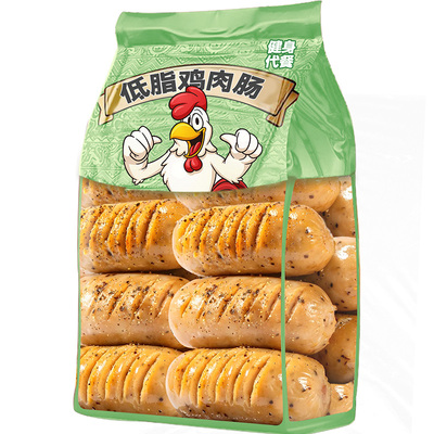 商超正品【100%真鸡肉低脂鸡肉肠
