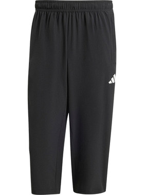 Adidas/阿迪达斯官方正品夏季新款男士跑步健身训练七分裤JG1245
