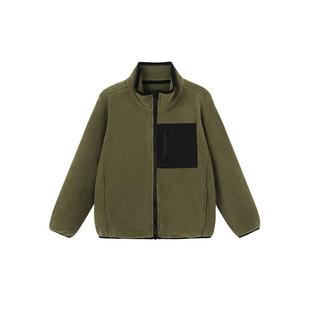 junejunior儿童外套轻暖奥粒绒男女童保暖蓬松亲肤舒适秋冬装上衣