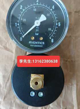 议价R412004422安沃驰aventics气动元件R412-004-422压力表aventi