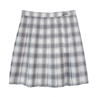 中牌制服馆 水无月秋冬毛料jk制服学院风短裙百褶半身少女格裙