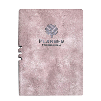 简约a5皮面商务记事本定制logo