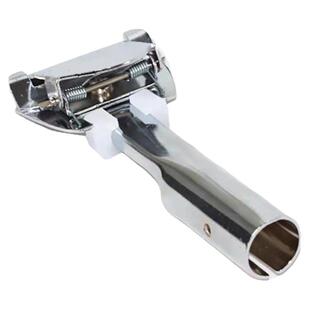 双弹簧平板拖把夹头加厚尘推夹头特厚拖把夹子尘推夹子排拖铁夹子