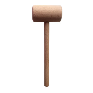 木榔头实木小锤幼儿园敲打玩具迷你木槌砸金蛋工具敲敲乐蛋糕用品