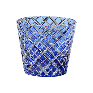 日本KAGAMI江户切子水晶玻璃白酒杯猪口酒盅冷酒清酒杯子和食器皿