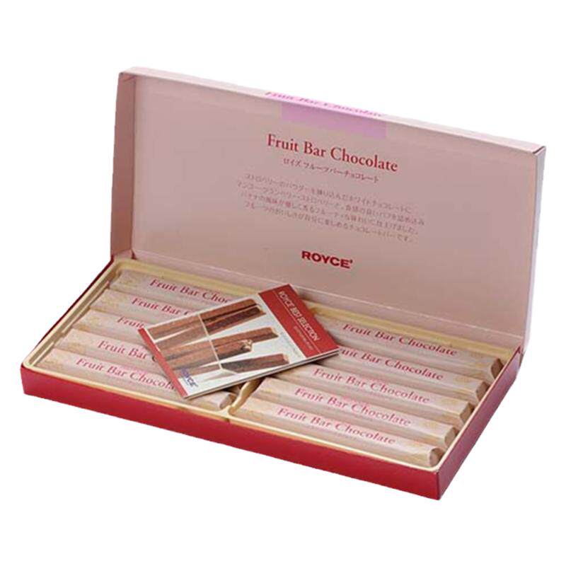 日本直邮 ROYCE'水果混合巧克力棒 12条 北海道草莓水果巧克力棒