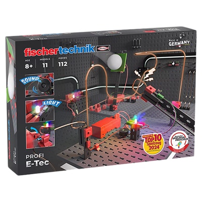 德国原装进口Fischertechnik慧鱼儿童玩具开关电路板积木拼插益智