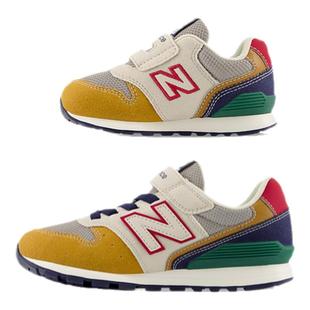 New Balance nb童鞋男女4-7岁中童新款透气运动拼接休闲鞋996JO3
