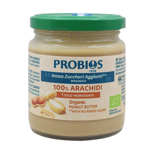 PROBIOS有机花生酱高蛋白0盐0乳化剂无麸质拌面调味酱高蛋白健身