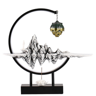 爸爸生日礼物感恩节送领导上司倒流香炉摆件父亲节送圣诞节日礼物