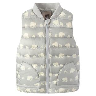 好孩子羽绒马甲90白鸭绒童装男童女童宝宝秋冬保暖轻薄背心马甲