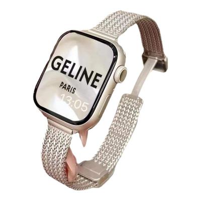 小香风麦穗表带iwatch10适用苹果