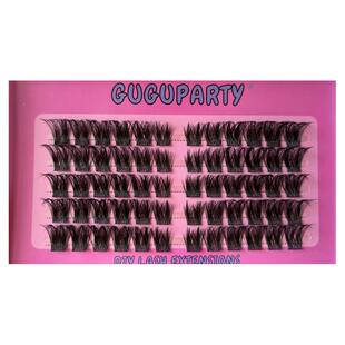 GUGUPARTY『反派美人』Wispy Volume欧美魅惑妩媚狐狸眼D翘假睫毛