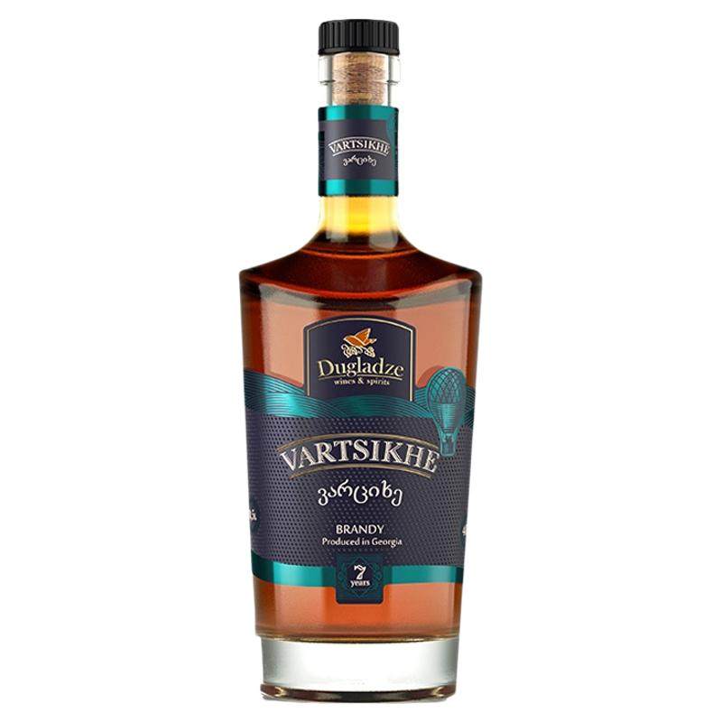 瓦茨赫白兰地七年橡木桶陈酿格鲁吉亚原瓶进口果香浓郁口感柔顺