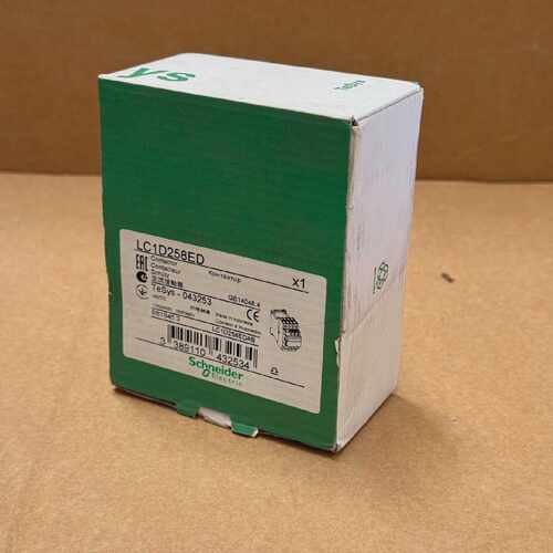 Schneider Electric  LC1D258ED  TeSysD 4Pole 40A Contactor 48
