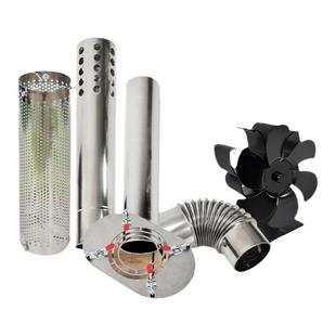 不锈钢烟囱帐篷柴火炉排烟管转接头防烫网板烟筒固定器壁炉配件