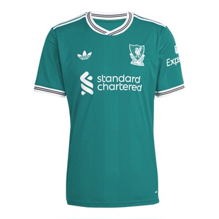 SFS阿迪达斯Adidas利物浦25/26二客球迷版伊萨克球衣足球服JV6428