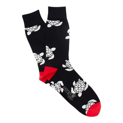 corgi英国印花秋季中筒袜